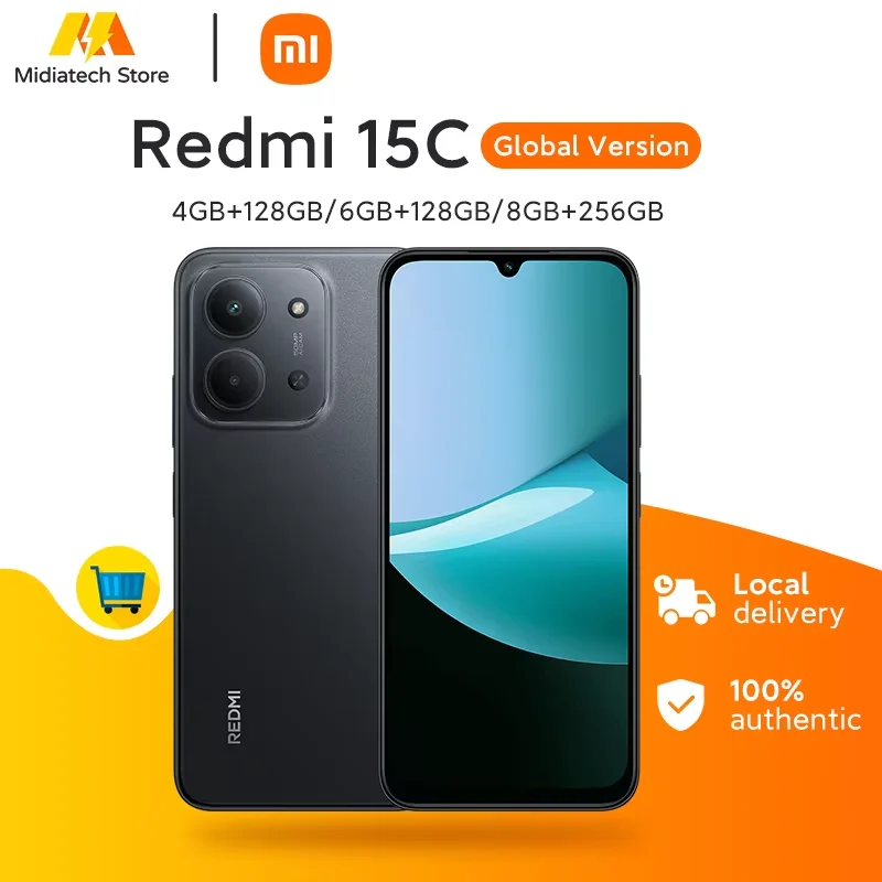 Xiaomi Redmi 15C 6000 mAh 120 Hz