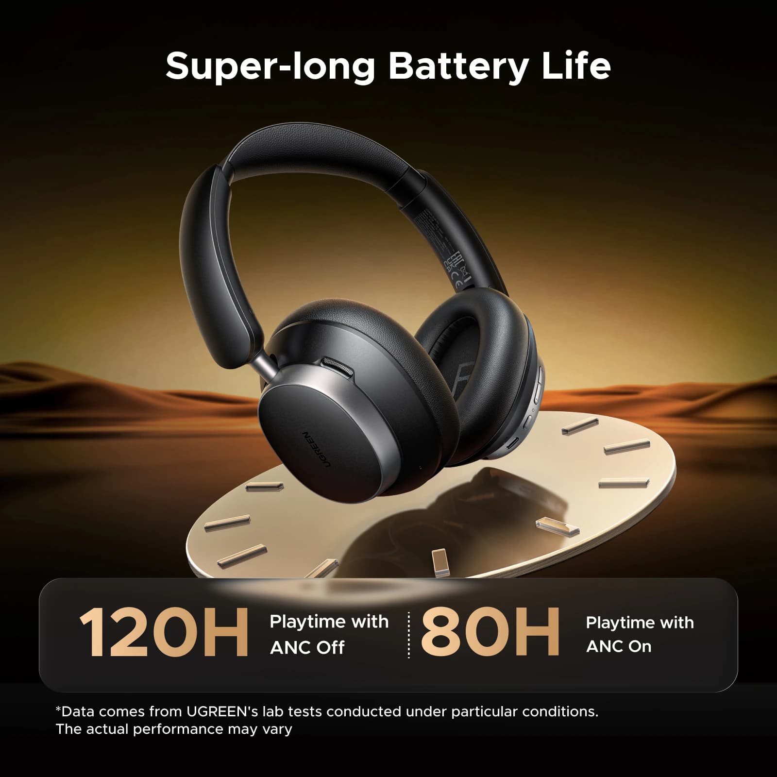 UGREEN Studio Pro słuchawki Bluetooth ANC - 6