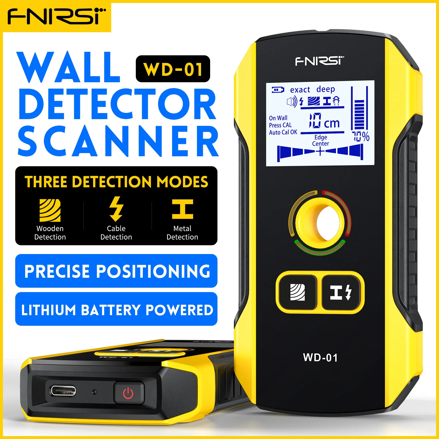 Detektor metali FNIRSI WD-01/WD-02