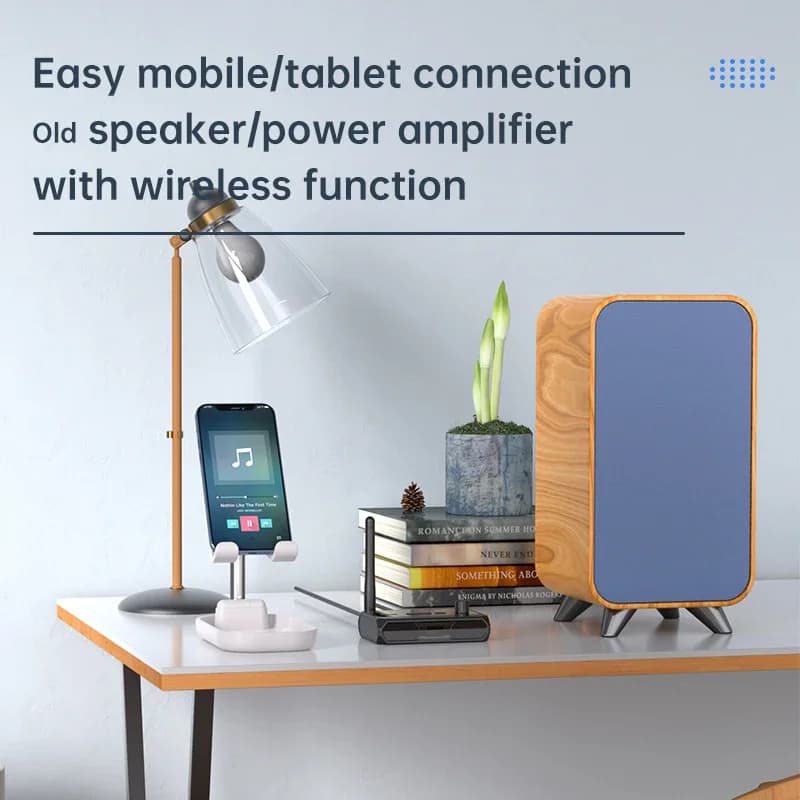 Odbiornik Bluetooth 5.3 z wejściem AUX i RCA - 7