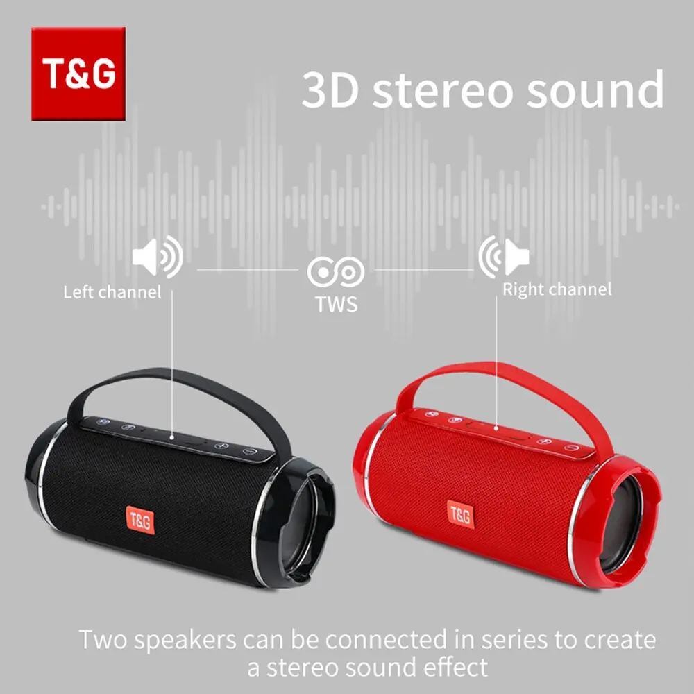 Głośnik Bluetooth TG116c TWS wodoodporny - 3