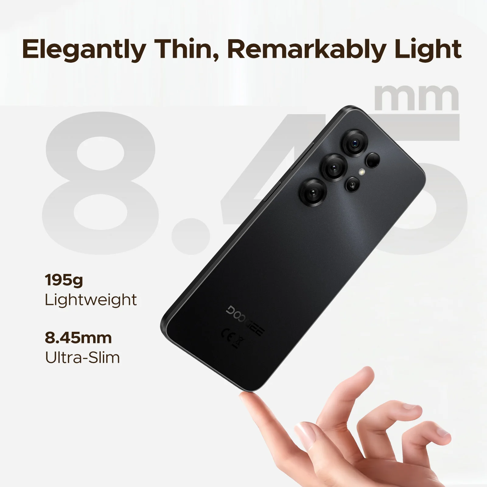 DOOGEE Note56 X - Smartfon Android 16, 6.56" - 4