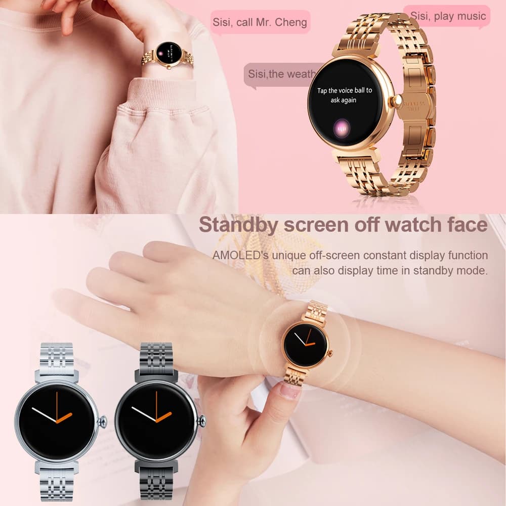 Smartwatch 1,04" z ekranem AMOLED i dzwonikiem - 6