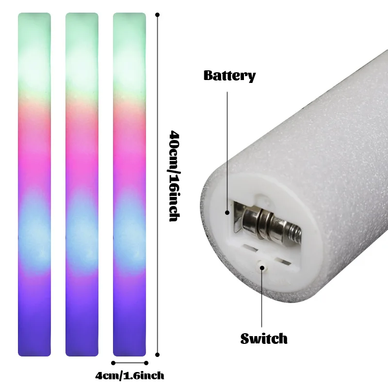 Świetlne kije LED do imprez 20-60 szt. - 7