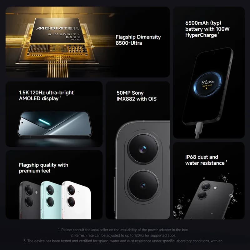 POCO X8 Pro - smartfon 6.59" Dimension 8500 - 4