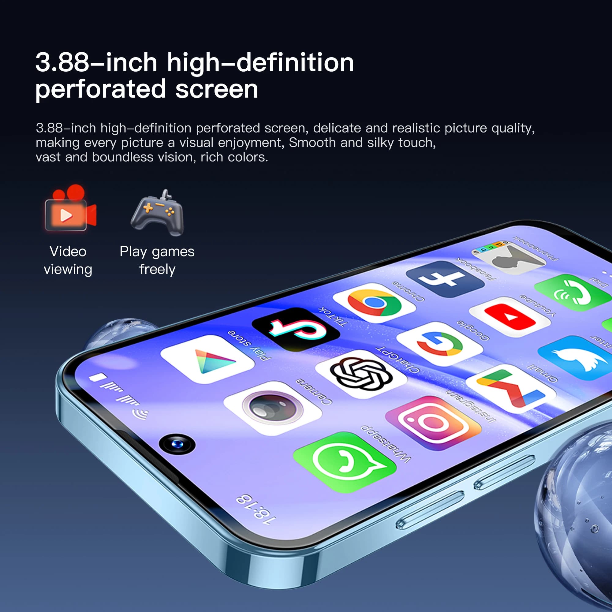 SERVO 19PRO 4G Mini Smartfon Android 12 - 5