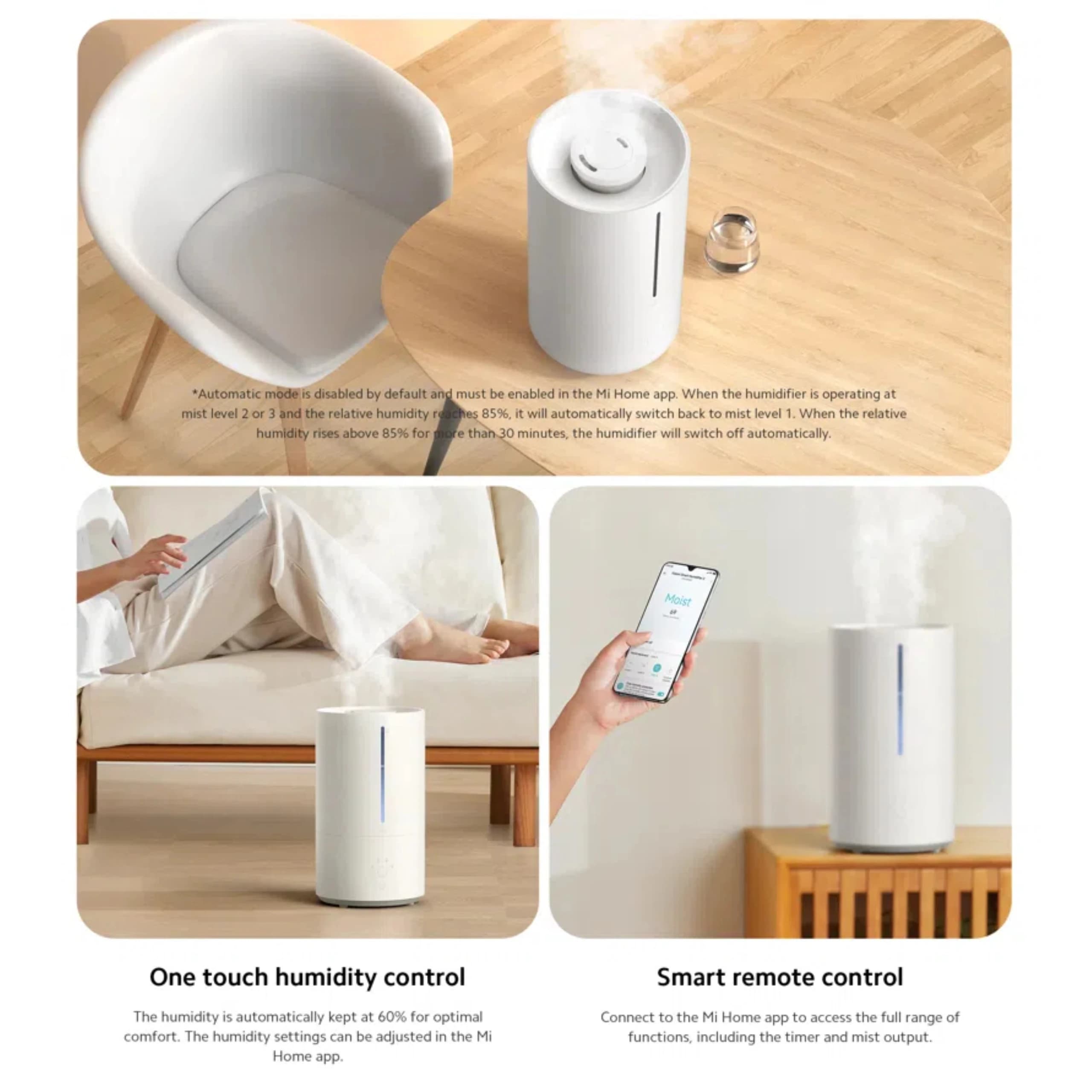 Nawilżacz powietrza Xiaomi 4,5L z UV-C - 6
