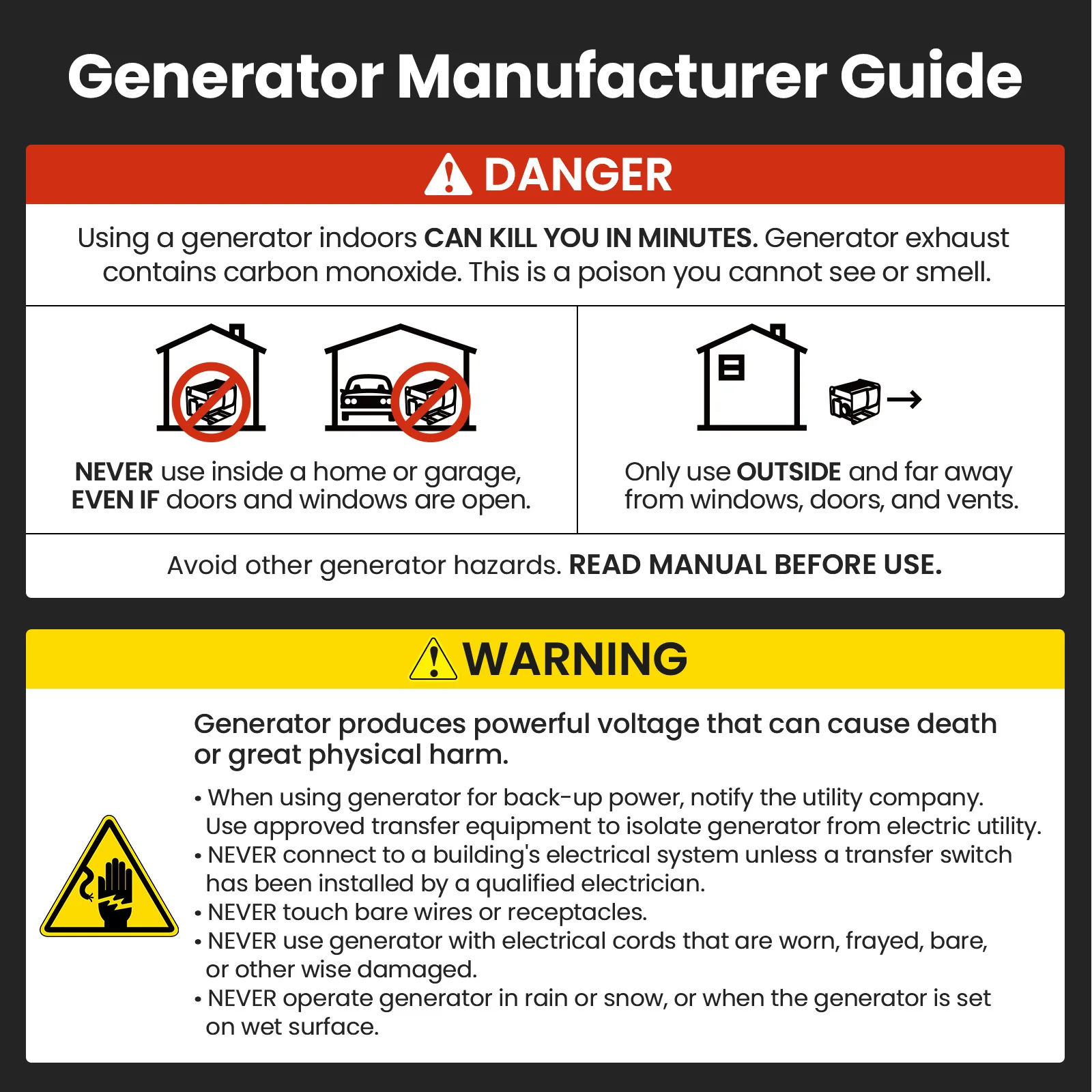 Generator benzynowy 2000W przenośny - 7