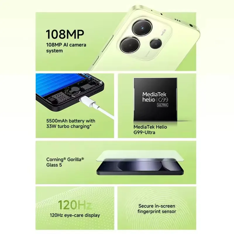 Xiaomi Redmi Note 14 4G 6.67" 120Hz - 3