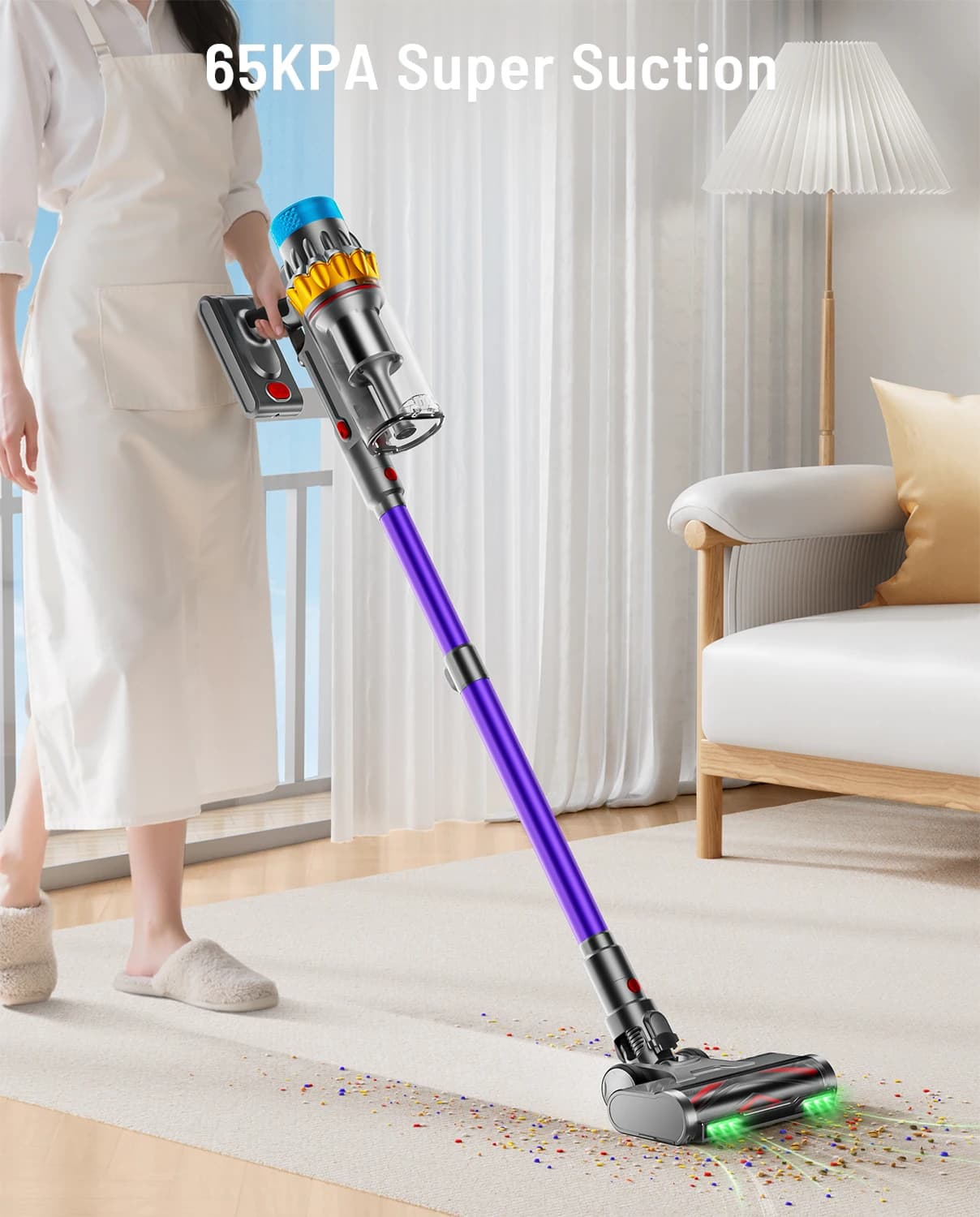 Odkurzacz bezprzewodowy VAKERR X15 Pro 650W - 3