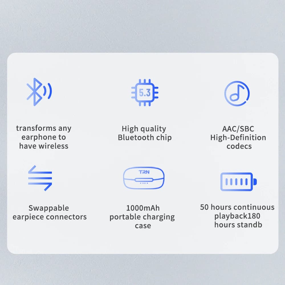 Moduł Bluetooth TRN BT20 Pro - bezprzewodowy - 5