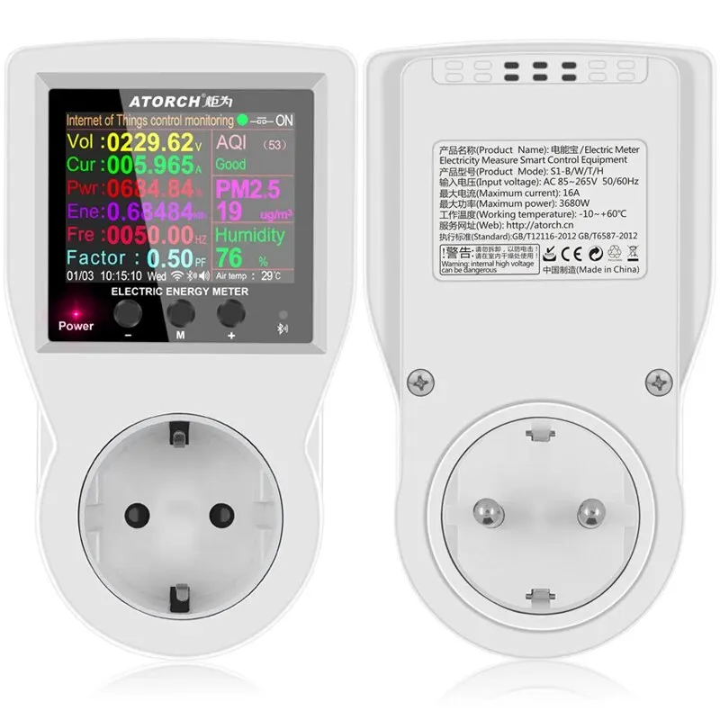 Gniazdko inteligentne WiFi z watomierzem - 5