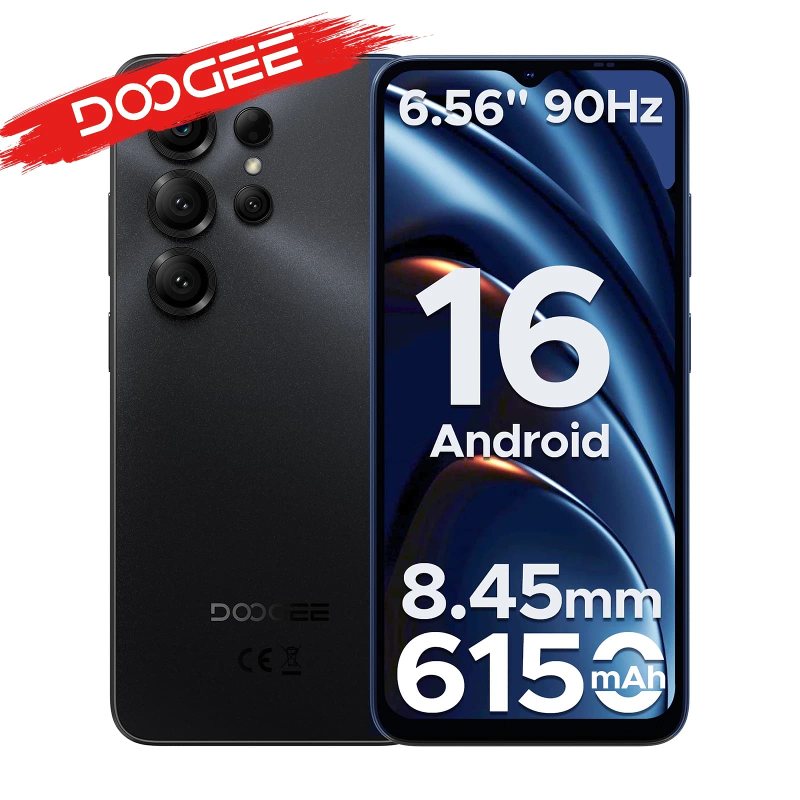 DOOGEE Note56 X - Smartfon Android 16, 6.56"