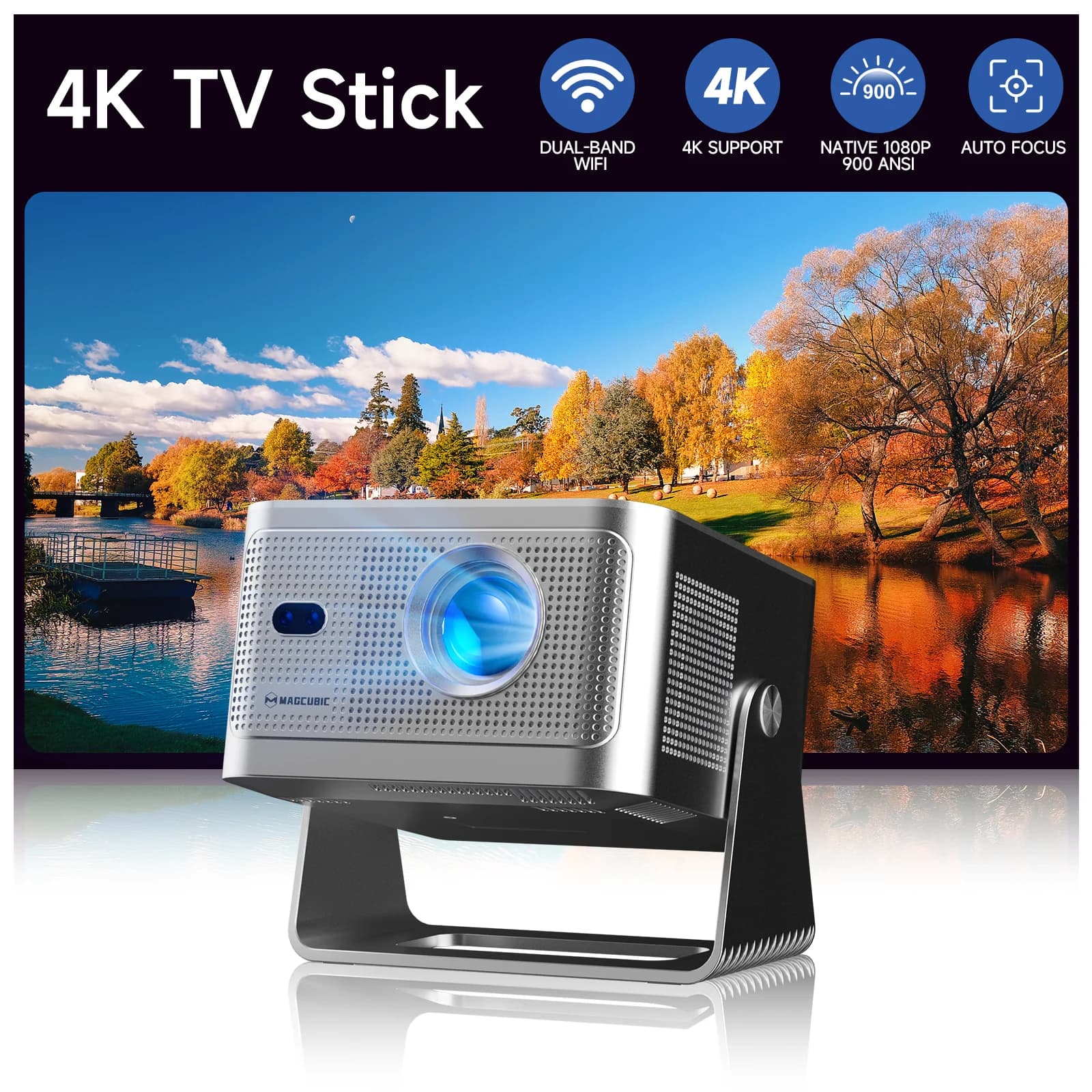 Mini projektor Magcubic HY350GT 1080p