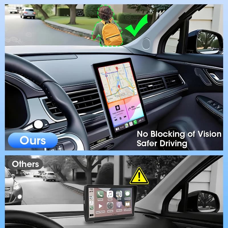 Ekran samochodowy 7-9'' z CarPlay i Android Auto - 6