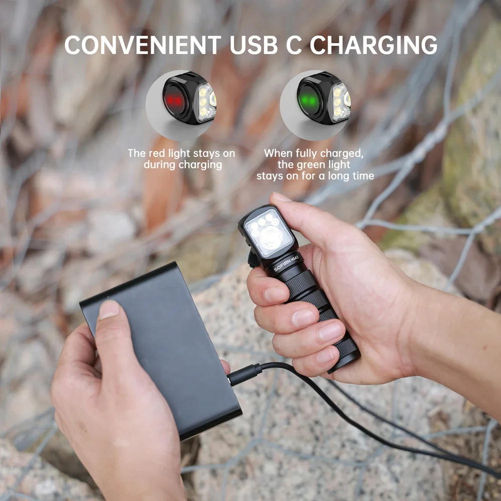 Latarka czołowa Sofirn HS42 2100lm USB-C - 3