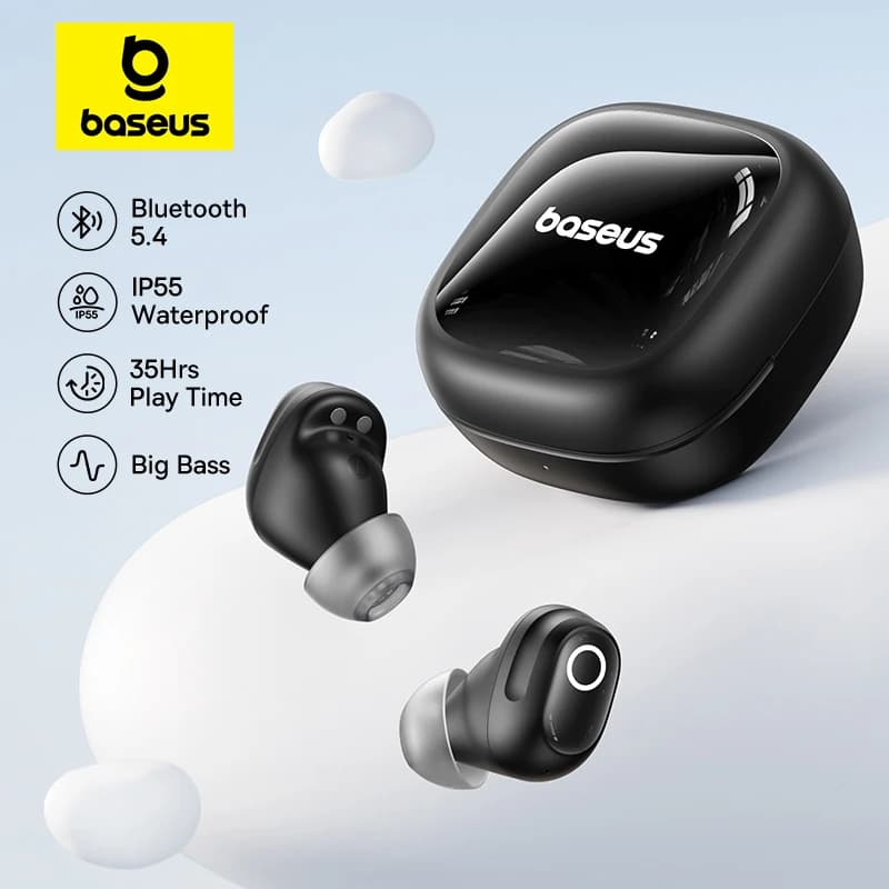 Baseus Bass BD1 słuchawki bezprzewodowe IP55
