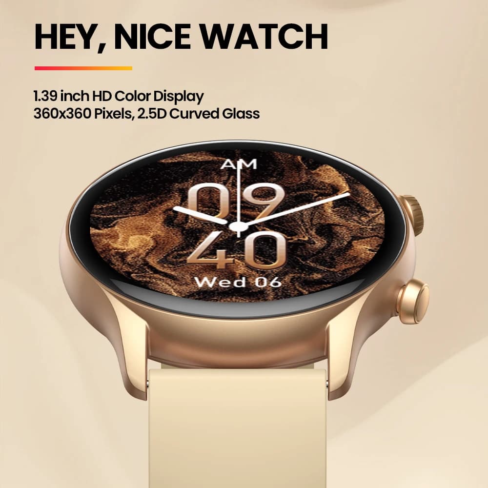 Zeblaze Btalk 3 Plus smartwatch rozmowy głosowe - 4