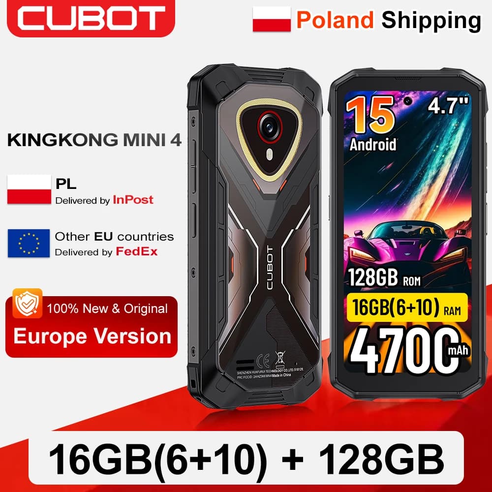 Smartfon Cubot KingKong Mini 4 4,7" 90Hz