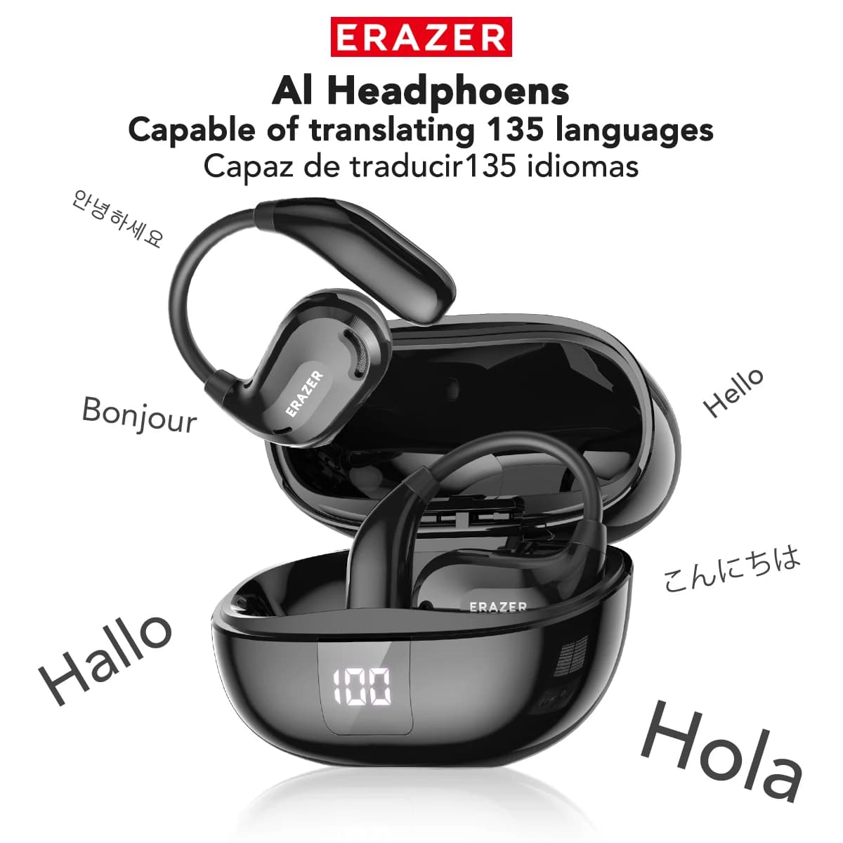 Słuchawki Bluetooth ERAZER XT66PRO douszne