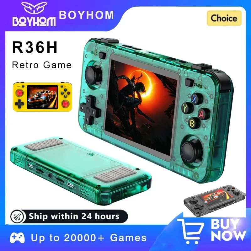 Konsola retro BOYHOM R36H IPS 3,5" 64GB