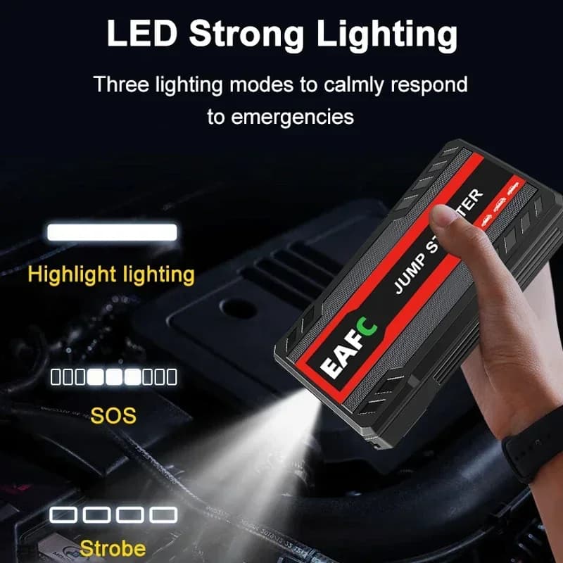 Urządzenie rozruchowe do samochodu 600A 12V - 3