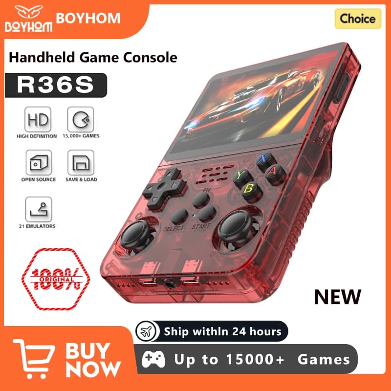 Konsola retro R36S ekran 3,5" 64/128GB