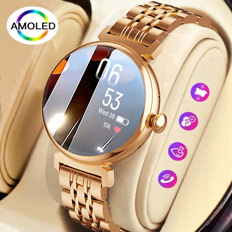 Smartwatch 1,04" z ekranem AMOLED i dzwonikiem