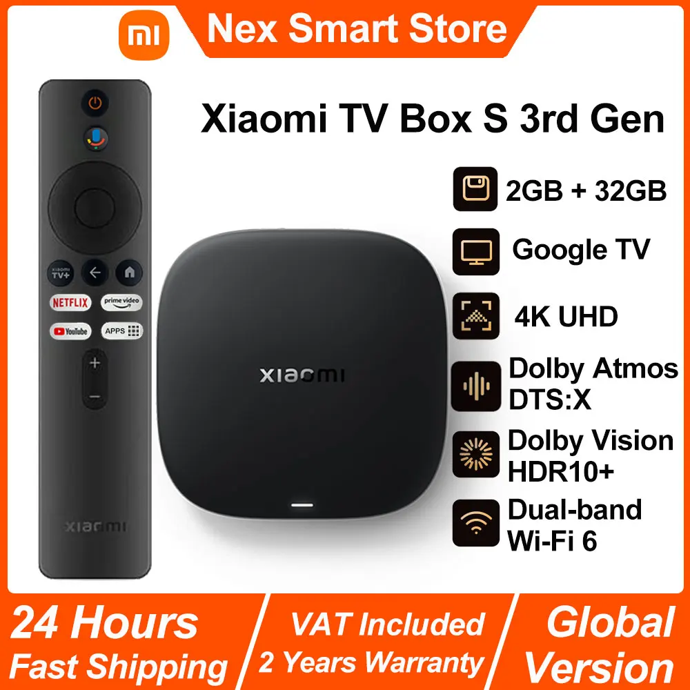 Xiaomi TV Box S 3. generacji 4K