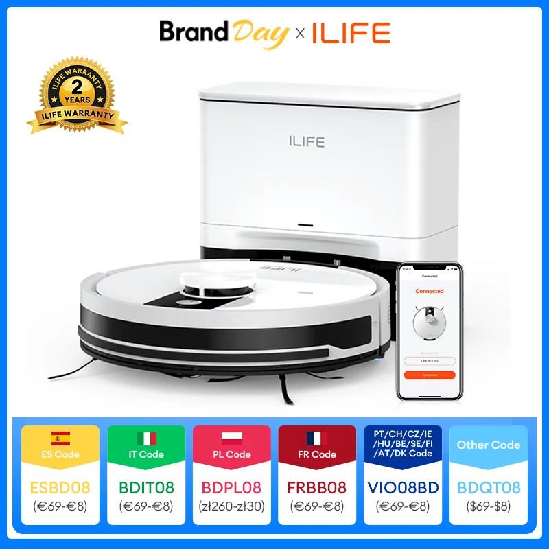 ILIFE A12 Pro - robot sprzątający z LIDAR