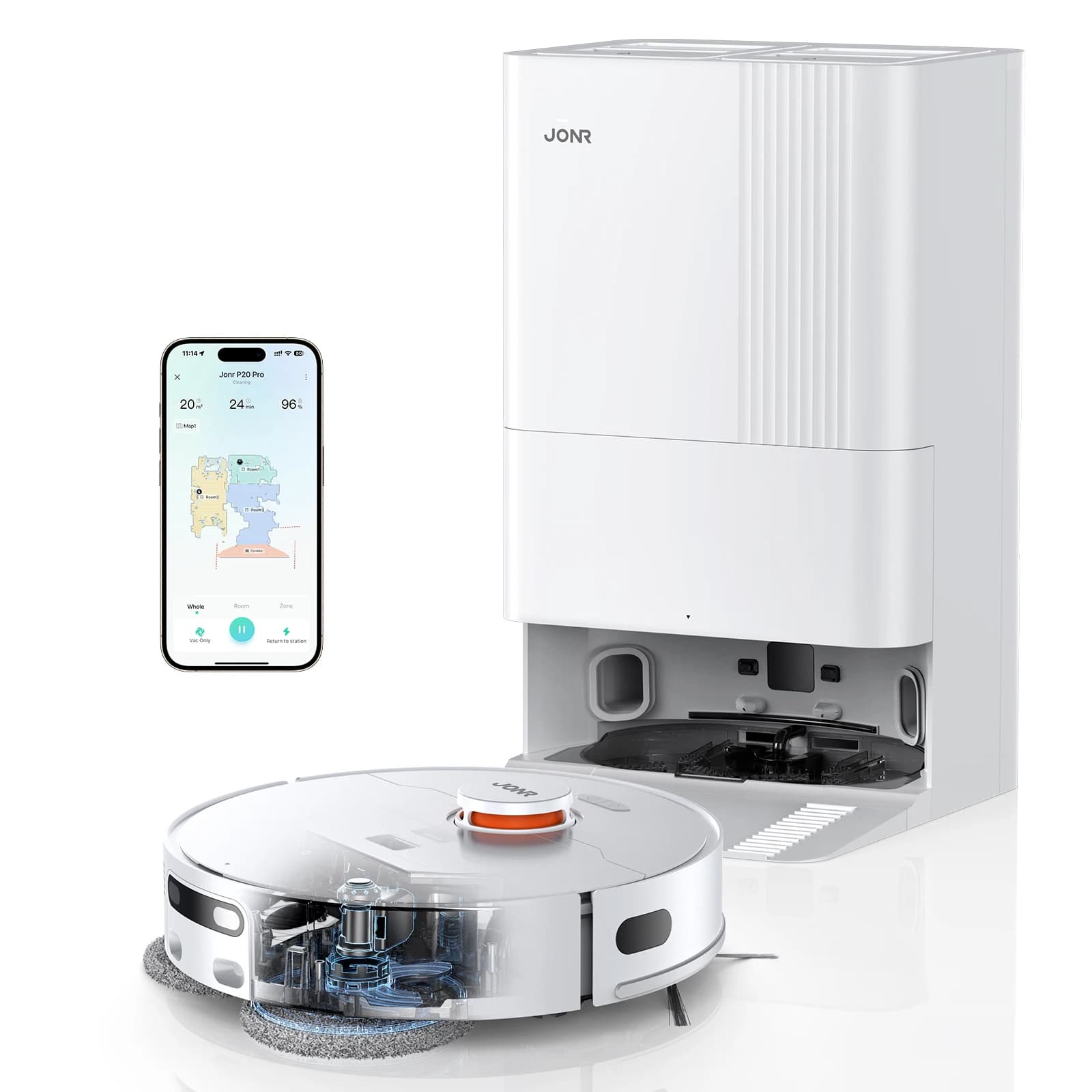 JONR Robot Vacuum P20 Pro - odkurzacz automatyczny