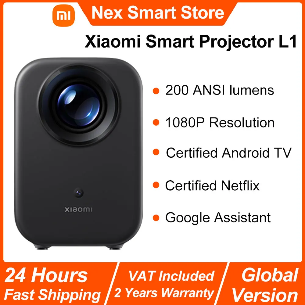 Projektor inteligentny Xiaomi L1 Google TV