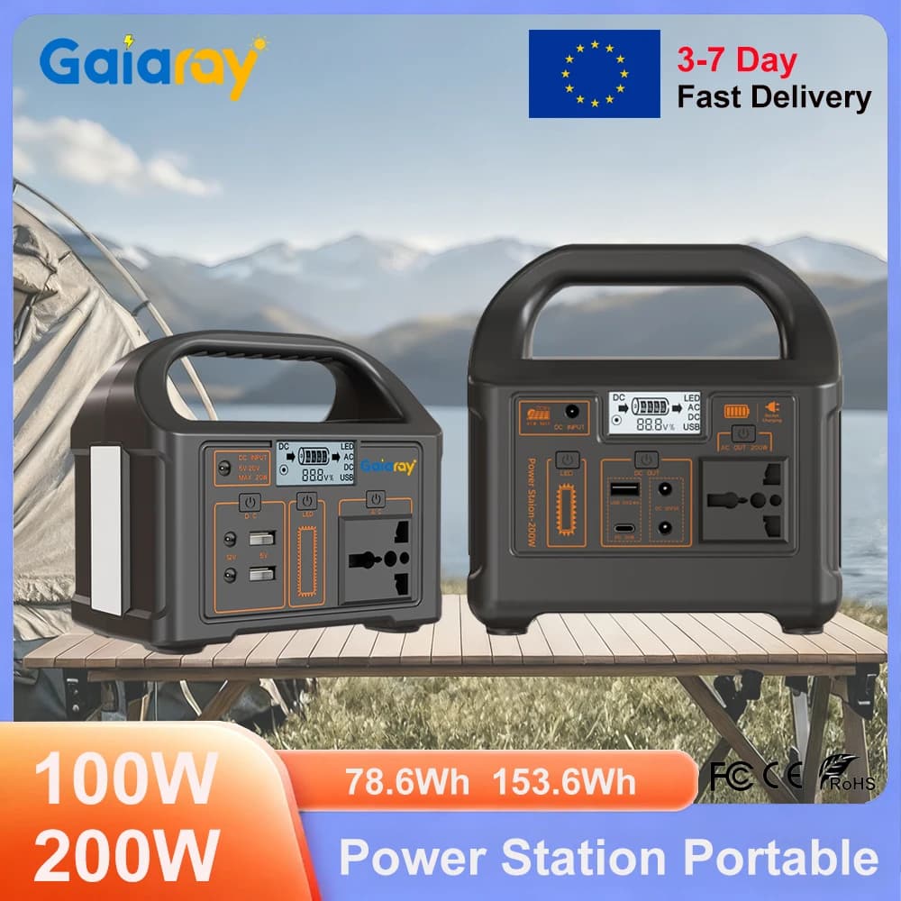 Stacja zasilania 100W z baterią LiFePO4