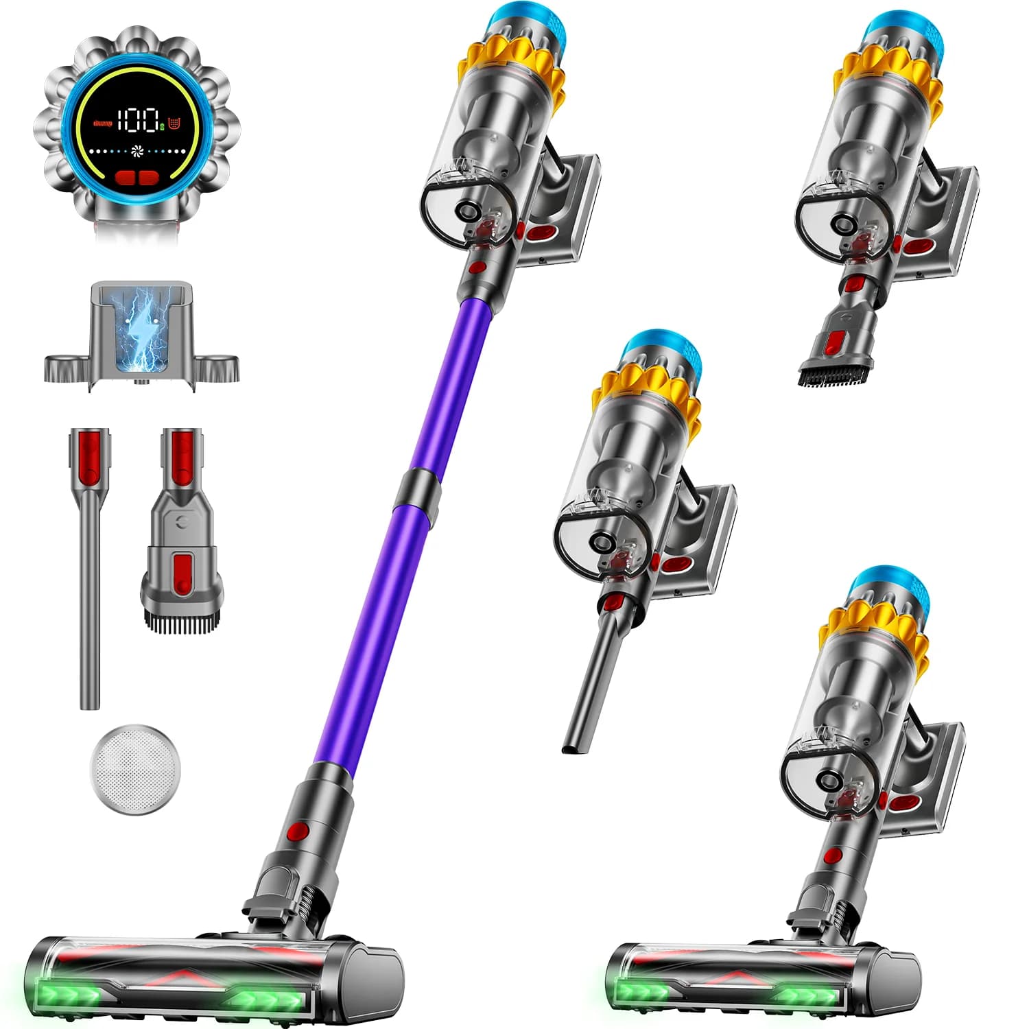 Odkurzacz bezprzewodowy VAKERR X15 Pro 650W
