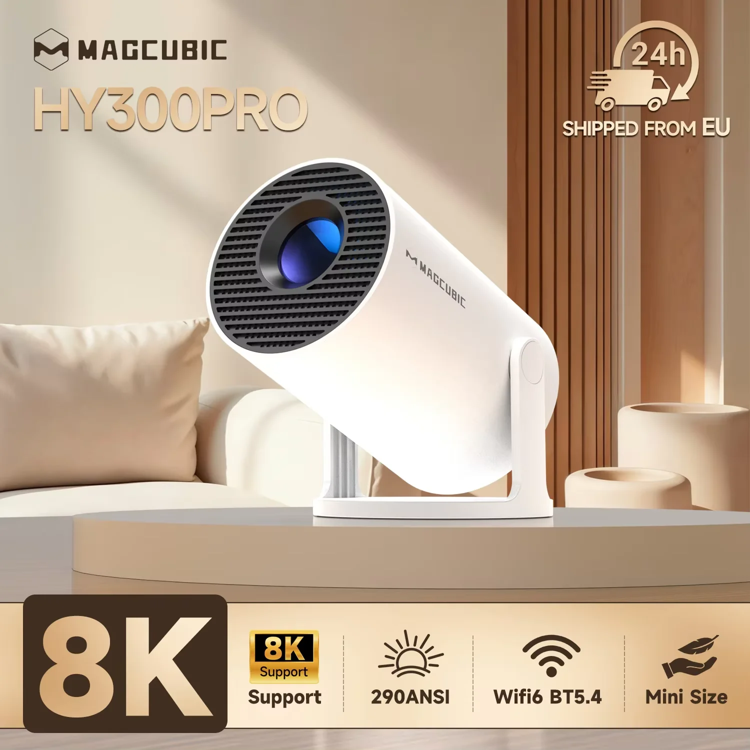Projektor Magcubic HY300 Pro 8K Android 14
